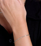 Paperclip Bracelet in Silver