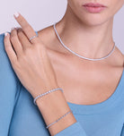 Rope Bracelet in Silver