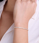 Tennis Bracelet in Gold