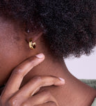 Bold Medium Hoops in Gold