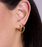 Classic Large Hoops in Gold