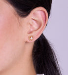 Clover Earrings in Gold