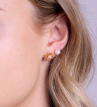 Clover Earrings in Gold