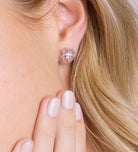 Clover Earrings in Silver