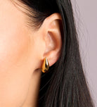 Drop Earrings in Gold
