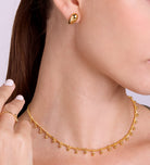 Drop Earrings in Gold