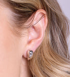 Drop Earrings in Silver