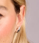 Drop Earrings in Silver