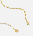 Figaro Chain Necklace in Gold