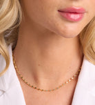 Flutter Chain Choker in Gold