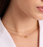 Rope Chain Necklace in Gold