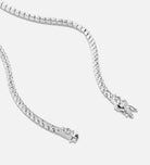 Tennis Necklace in Silver