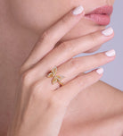 Butterfly Open Ring in Gold