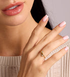 Dew Drops Open Ring in Gold