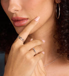 Paperclip Ring in Silver