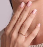 Thin Stacker Ring in Gold
