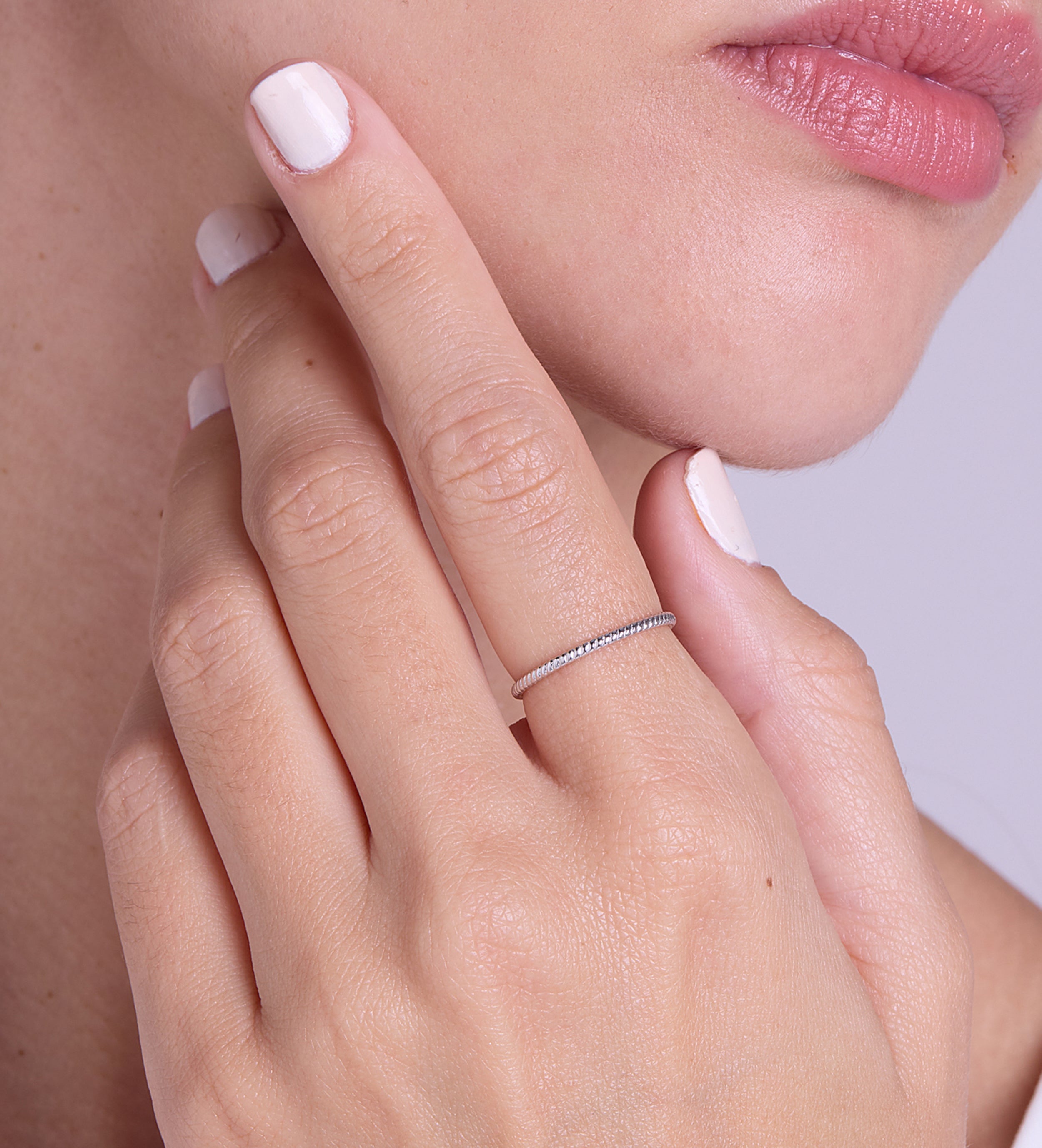 Twist Ring in Silver