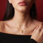 Heart Lock Necklace - 18K Gold Vermeil