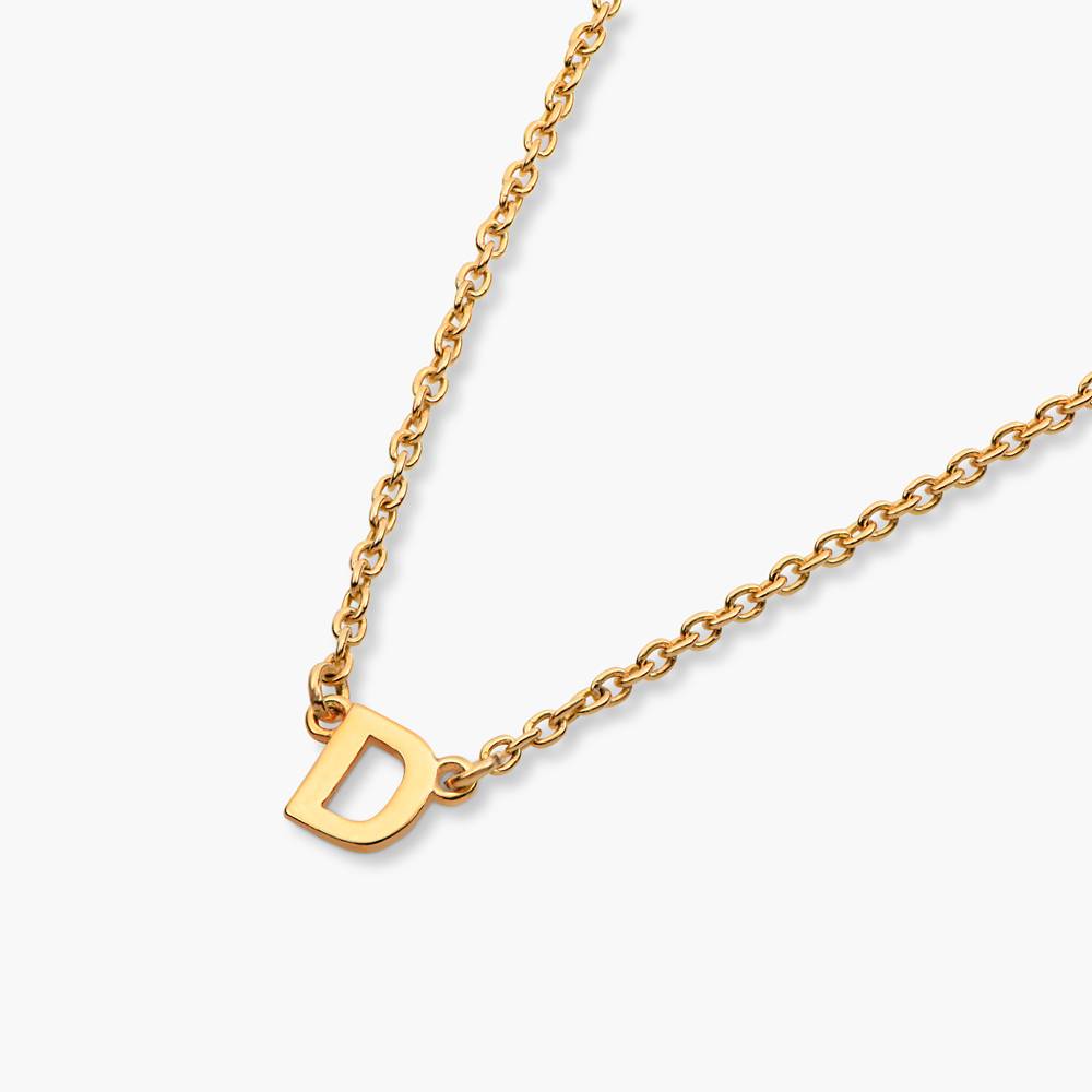 Initial Necklace - 18K Gold Vermeil