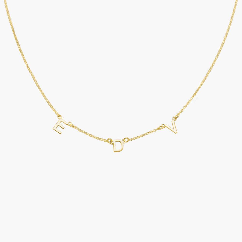 Initial Necklace - 18K Gold Vermeil