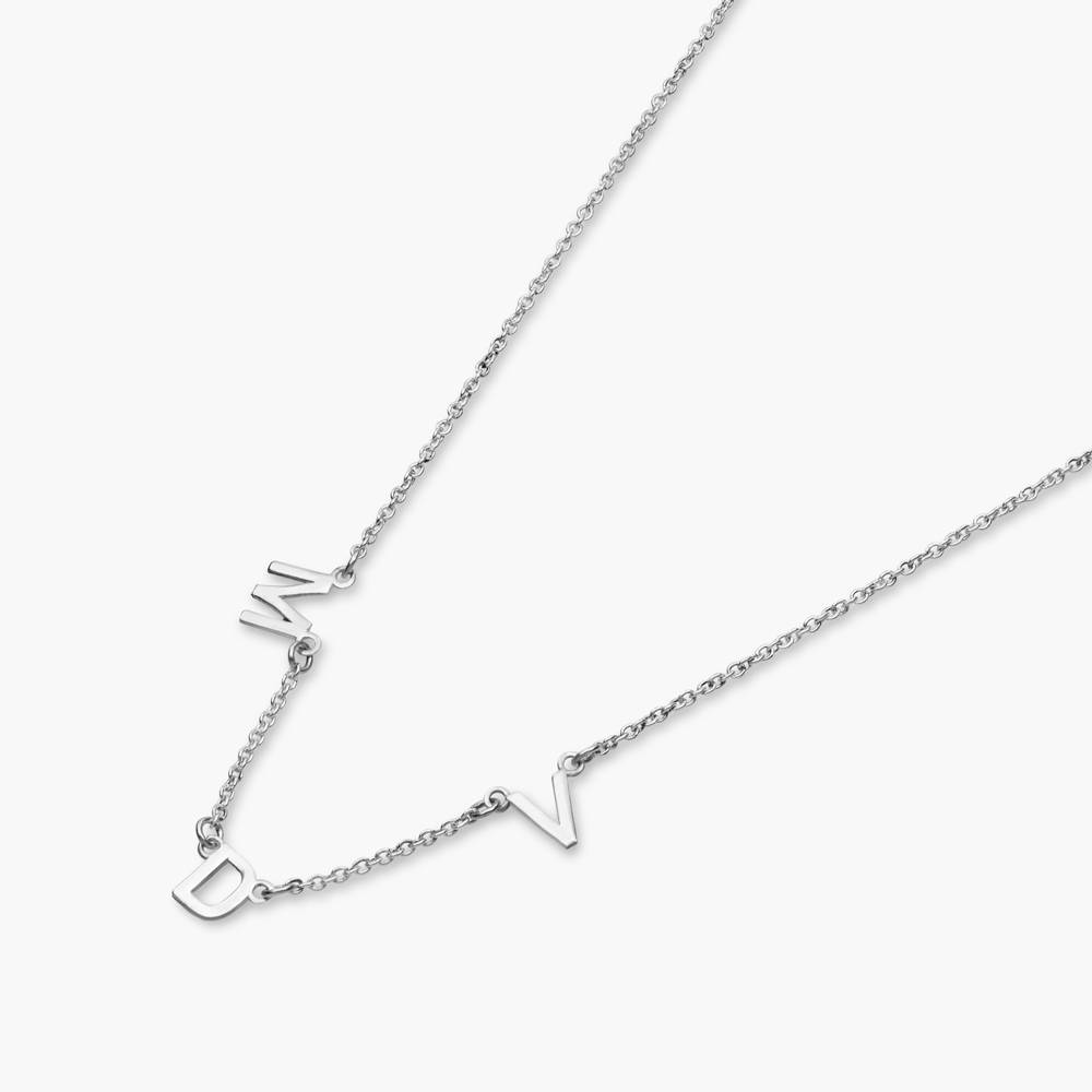 Initial Necklace - Sterling Silver