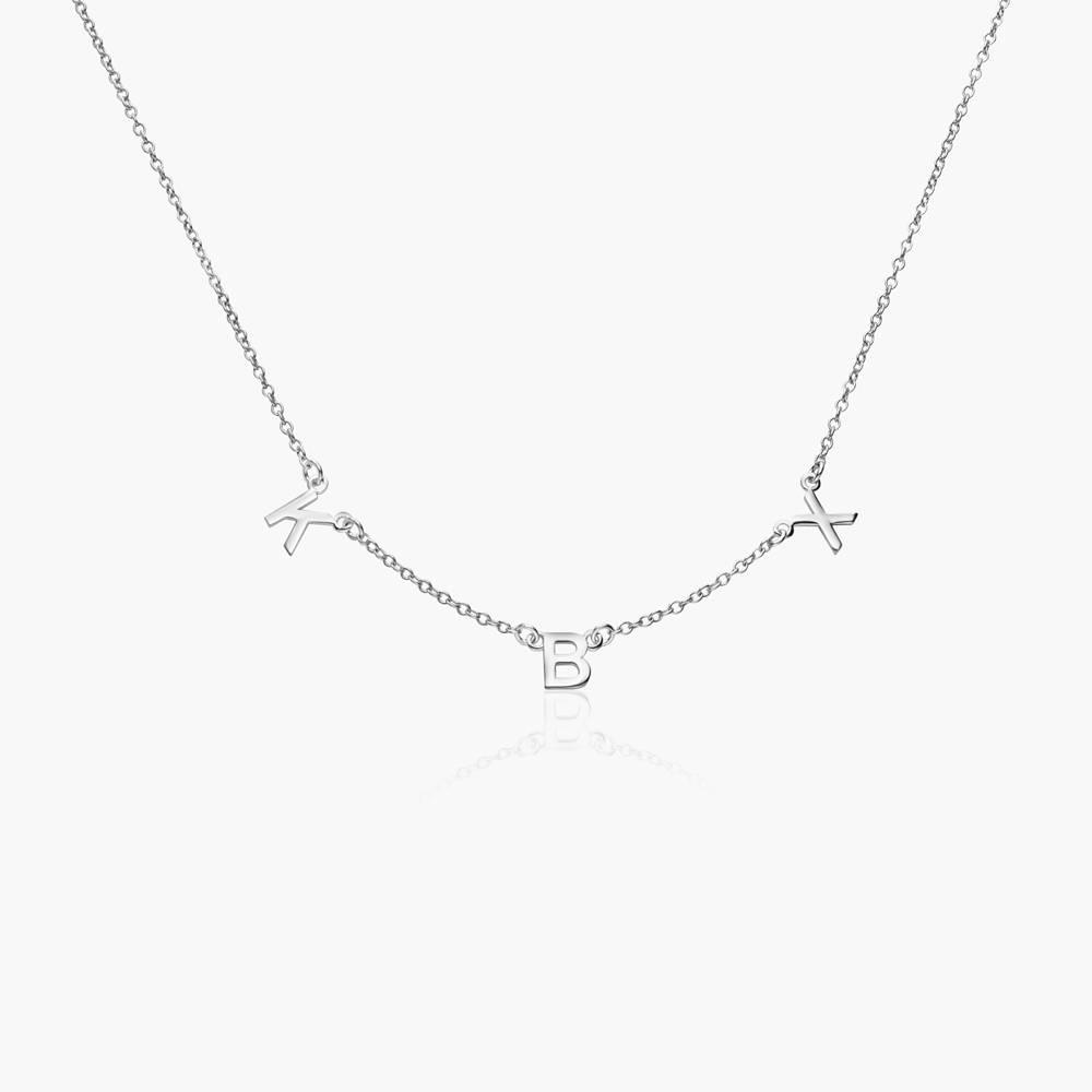 Initial Necklace - Sterling Silver