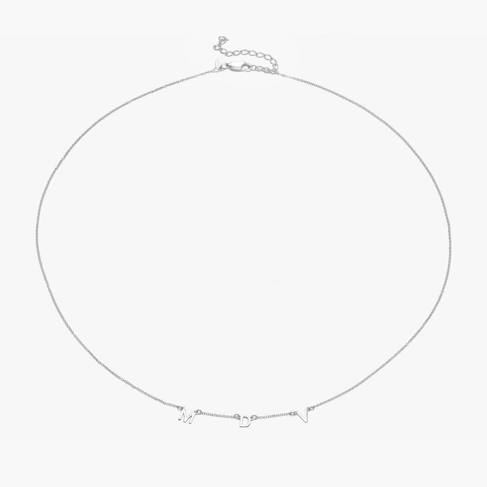 Initial Necklace - Sterling Silver