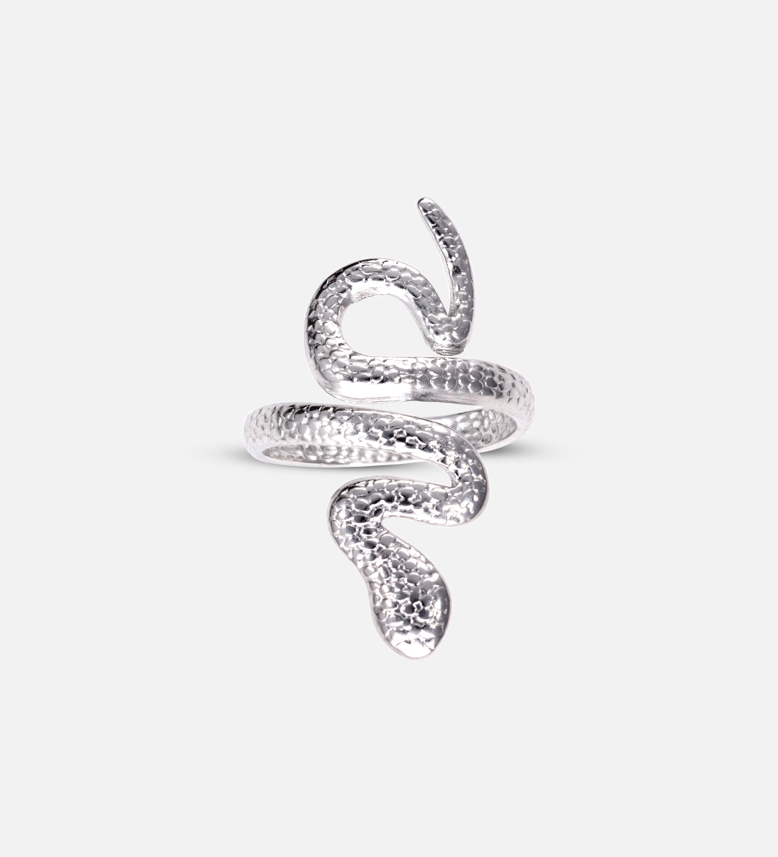Serpent Spiral Ring