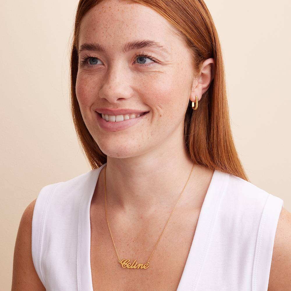 Classic Name Necklace - 18K Gold Vermeil