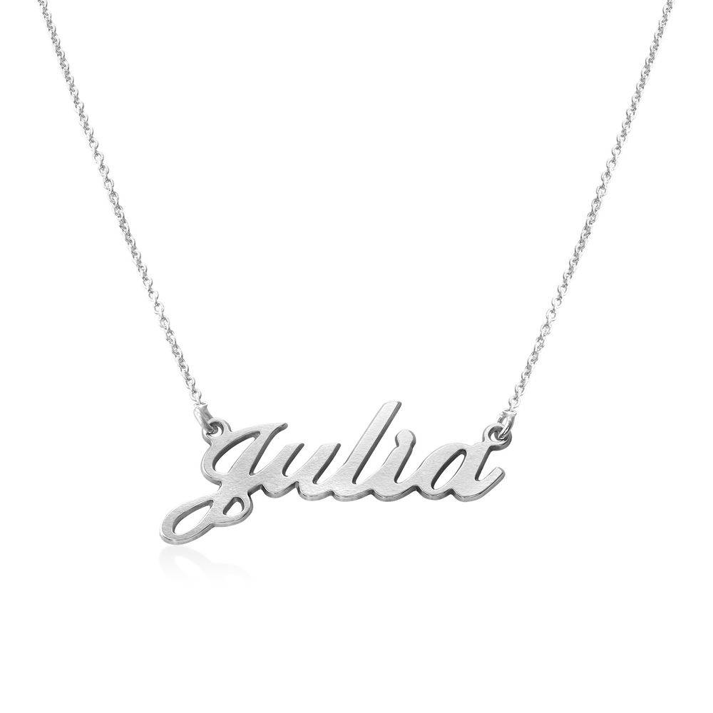 Classic Name Necklace - Sterling Silver