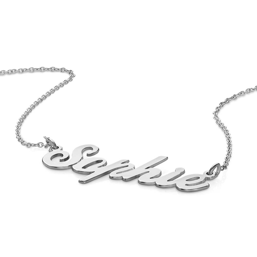Classic Name Necklace - Sterling Silver