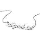Classic Name Necklace - Sterling Silver