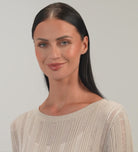 Double Band Solitaire Ring in Gold