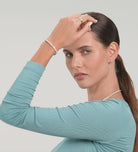 Tennis Bracelet in Silver