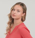 Bold Medium Hoops in Gold