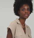 Emerald Cut Pendant Necklace in Gold