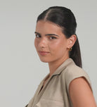 Classic Large Hoops in Gold