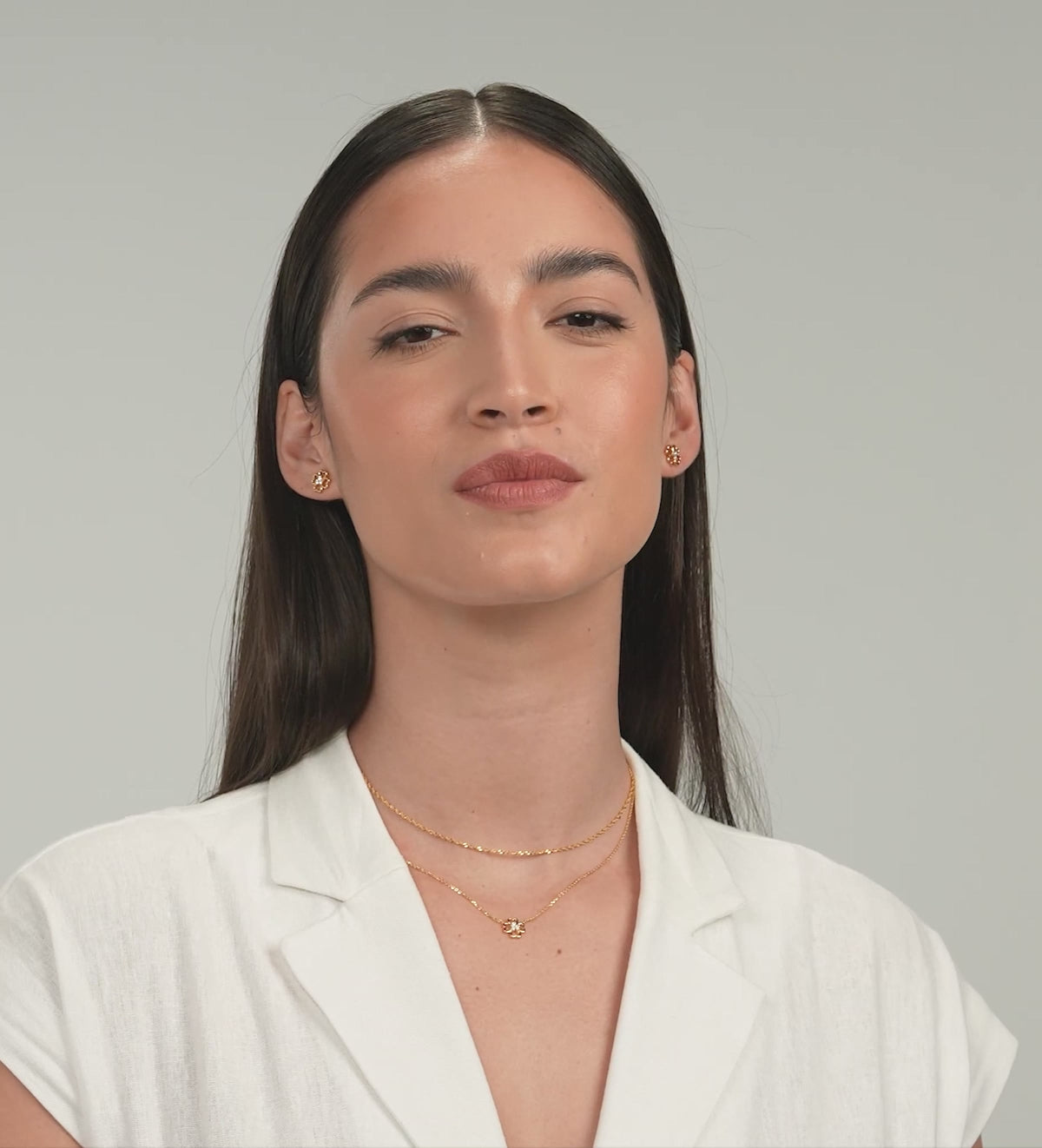 Twist Chain Necklace in Gold