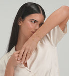 Interlocked Rings Bracelet in Gold