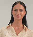 Celeste Starburst Necklace in Gold