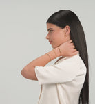 Ripple Wave Cuff Bracelet in Gold