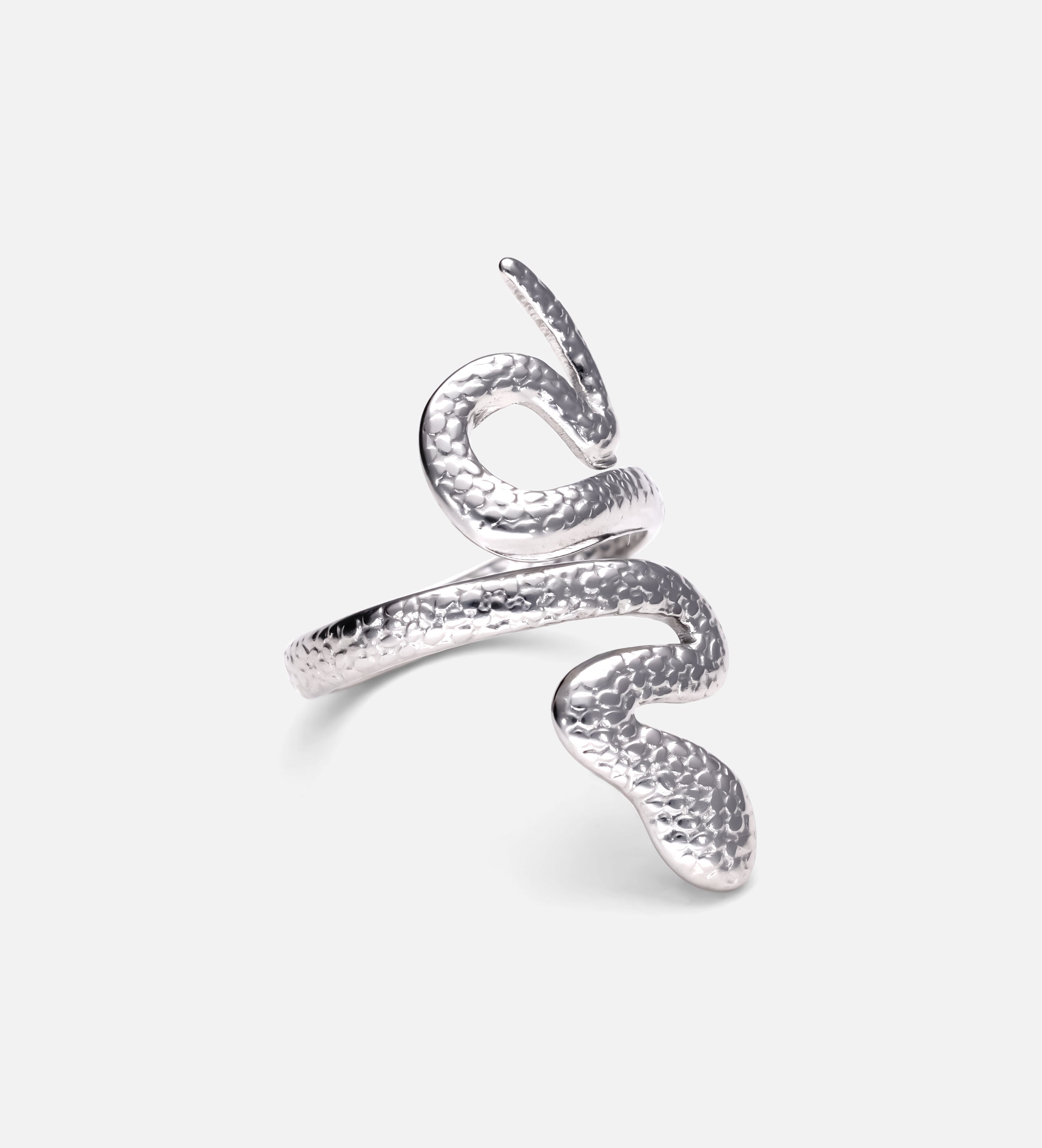 Serpent Spiral Ring