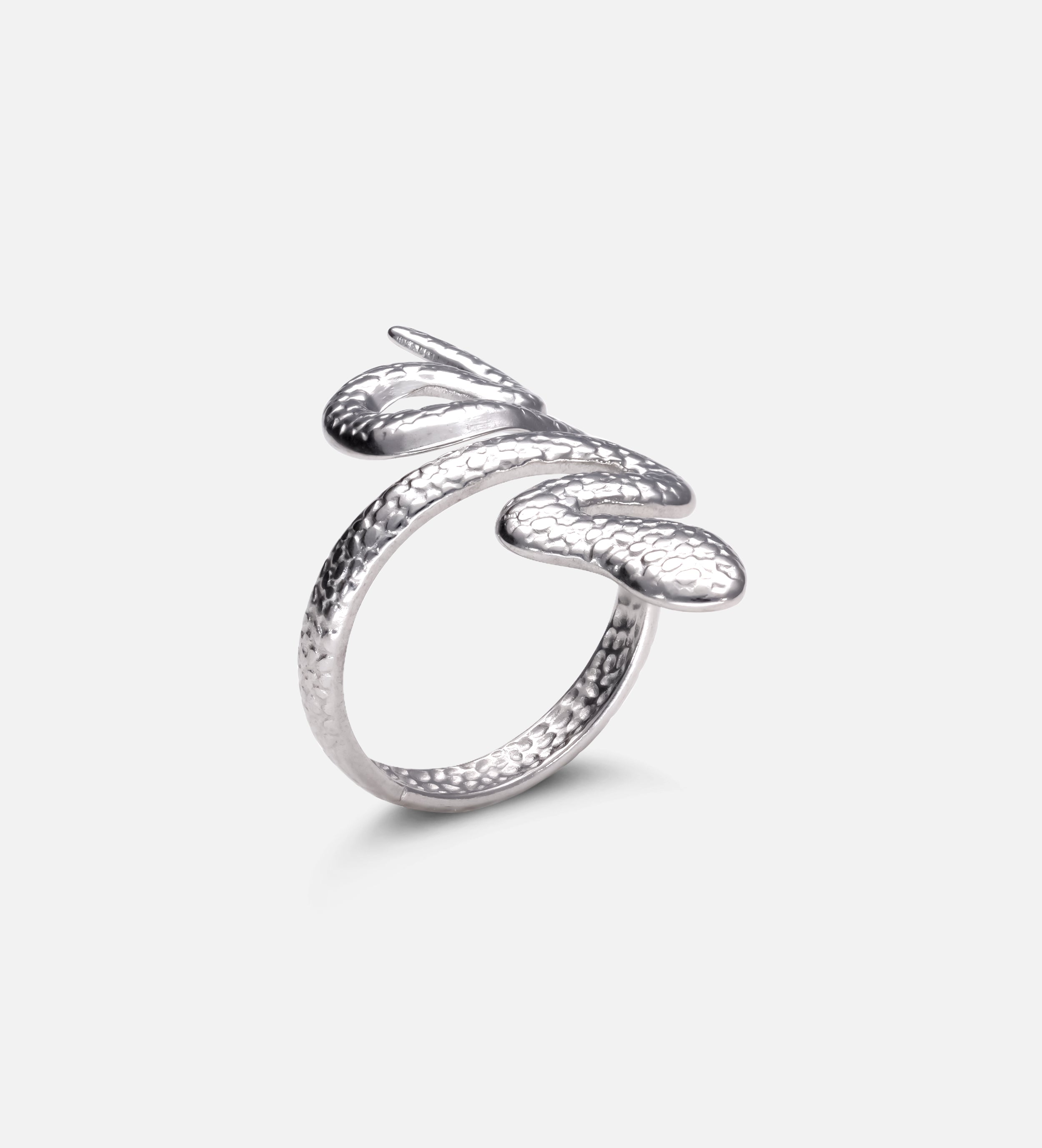 Serpent Spiral Ring