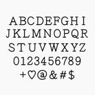 Initial Disc Necklace With Diamond - 14K Solid Gold