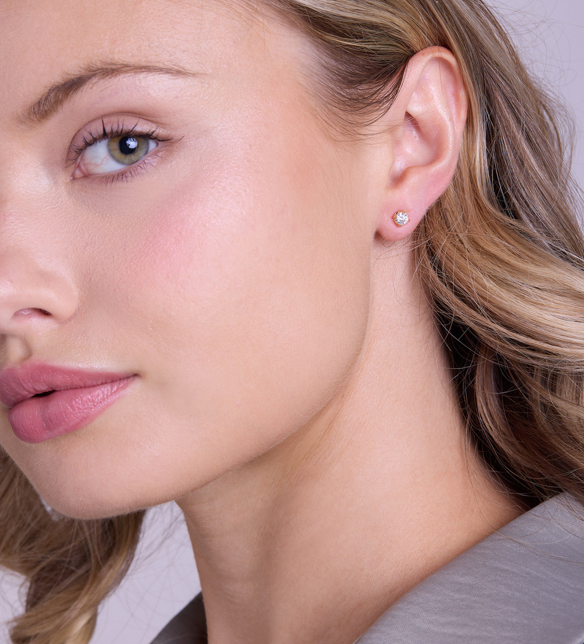 Stella Studs in 18k Gold Plating on 925 Silver - Ash & Harry