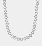 Aura Hearts Necklace in Silver - Ash & Harry