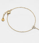 Aurora Line Hand Chain in Gold With High Quality Simulated Diamonds - Ash & Harry