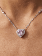 Blushing Heart Full Set in Silver - 4 Items - Ash & Harry