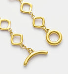 Diamond Everlink Bracelet in Gold - Ash & Harry