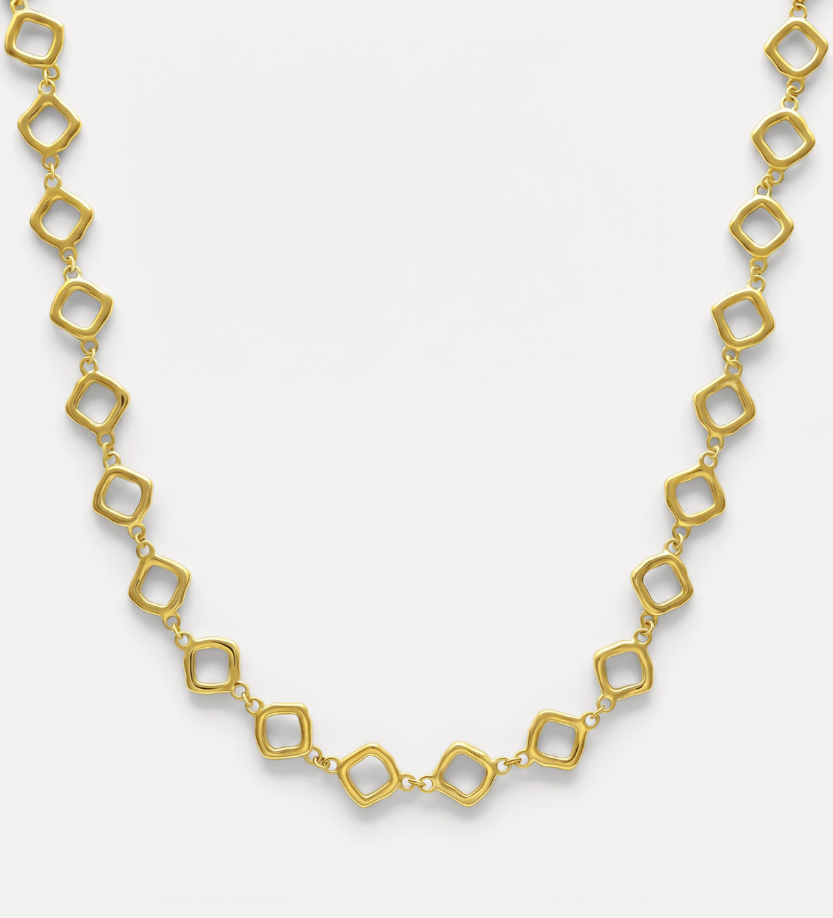 Diamond Everlink Necklace in Gold - Ash & Harry